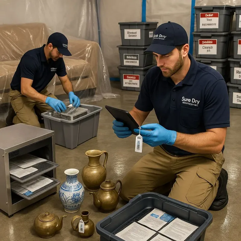 Content Protection and Restoration process in Harrah, OK